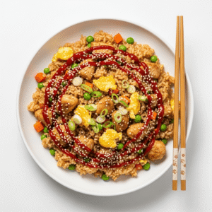 Korean Seoul Fire Chicken Fried Rice