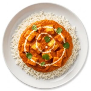 Paneer Butter Masala with Rice