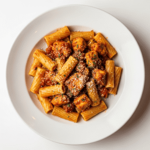 Spicy Italian Chicken Rigatoni